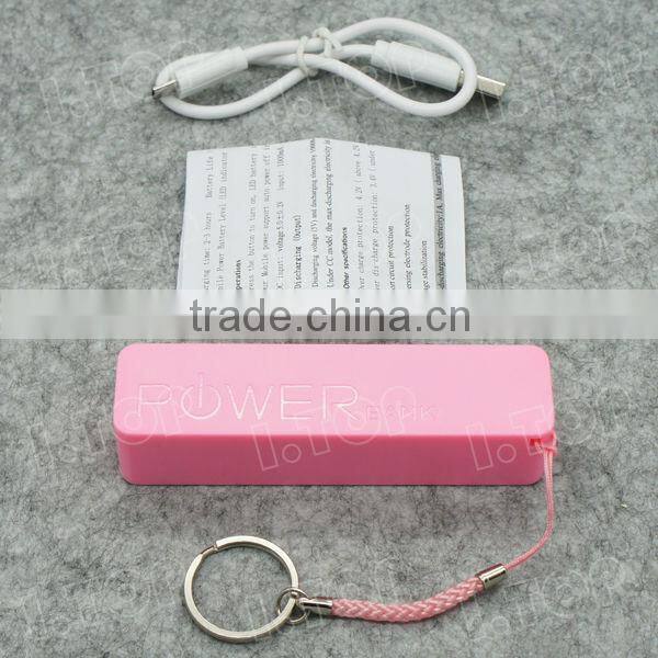 Promotion Gift Perfume Power Bank 2600mAh for All Kinds Of Mobilephone
