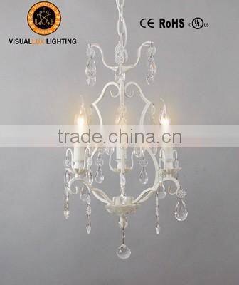 French Style Chandelier Lighting IC4047-3CBW Chandelier Light Ceiling Lighting Pendant Lamp