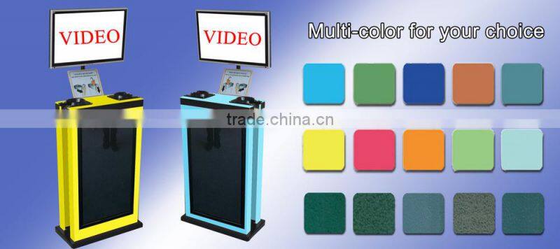 latest innovative technology products umbrella wrapper with led writing board and led Monitor display