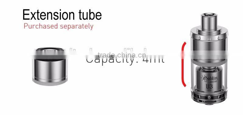 UD high quality Goblin mini V3 RTA airflow system with top filling in philippine mod vape