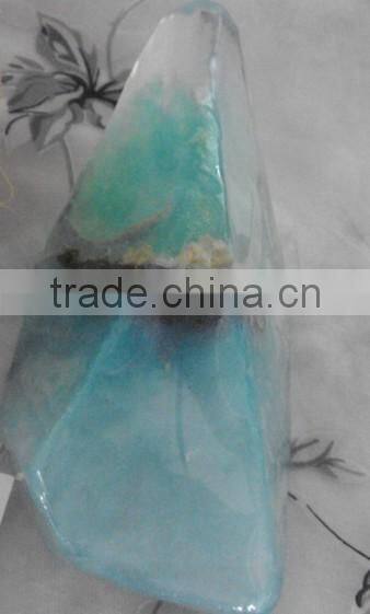 New product jewel green rock soap,stone soap