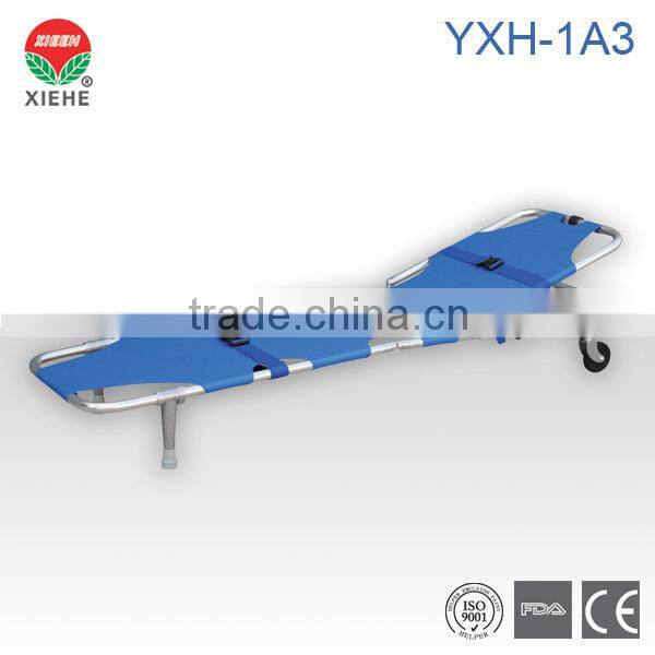 aluminum alloy foldaway stretcher with adjustable back YXH-1A3