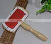 wooden dog pet brush 2015 hot dog slicker brush