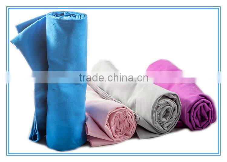 Hot sale microfiber suede yoga towel