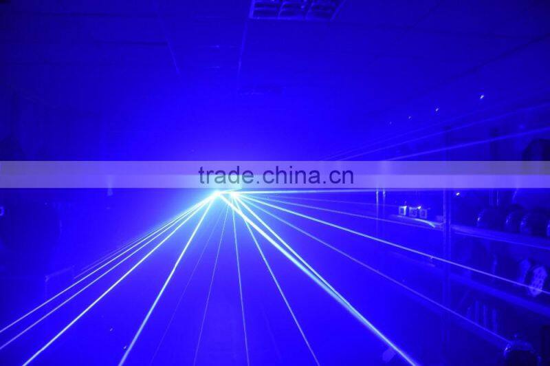 Mini stage laser lighting / Single blue light / Christmas decoration laser lighting projector