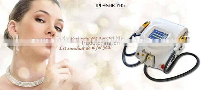 Durable portable IPL SHR OPT for permanent hair removal beauty machine