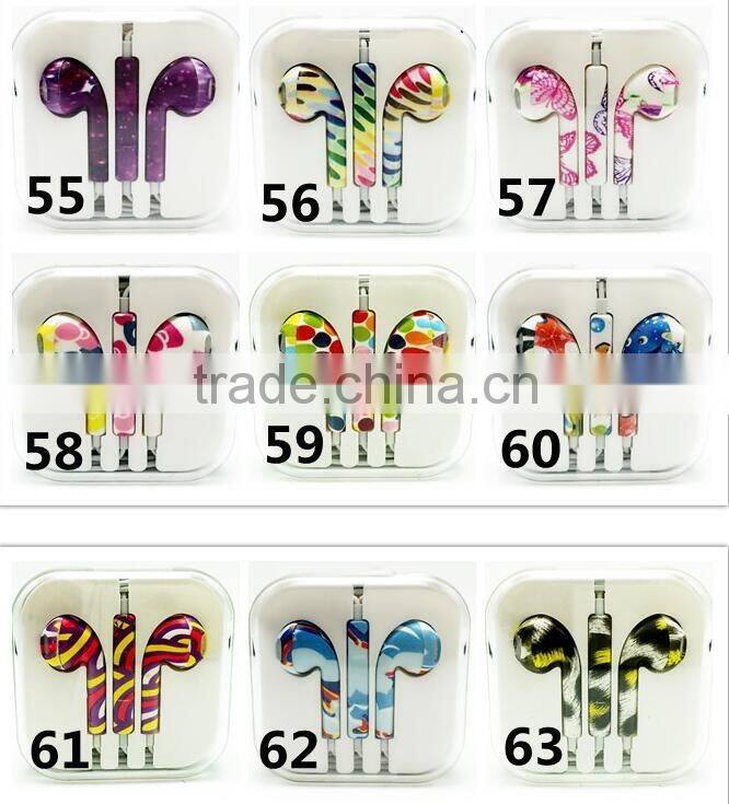 Promotional Earphone 3.5mm Music Microphone Stereo Bass In-Ear Wired Ear Phones Headset For Mobile Phone MP3/4