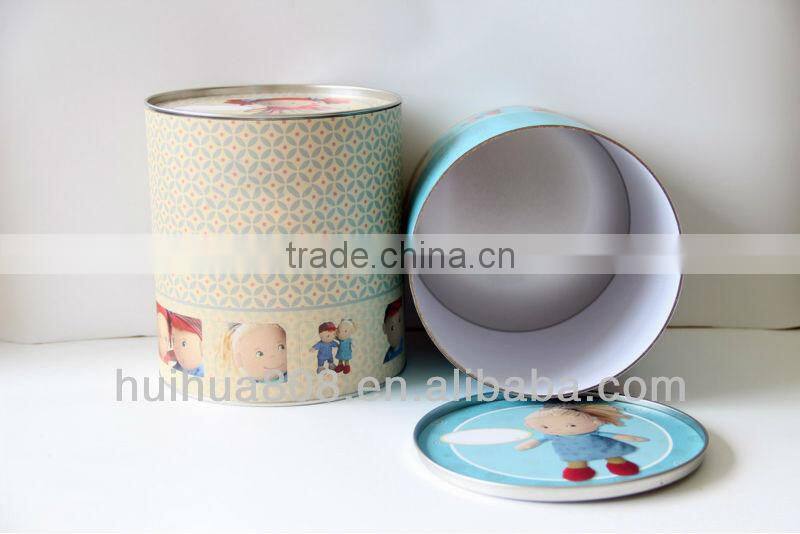 luxury customized printed round paper carton cosmetic packaging tube