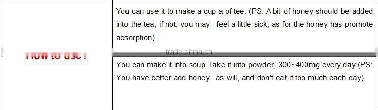 Male Health Supplement Dry Slice Tea Herbal Extracts