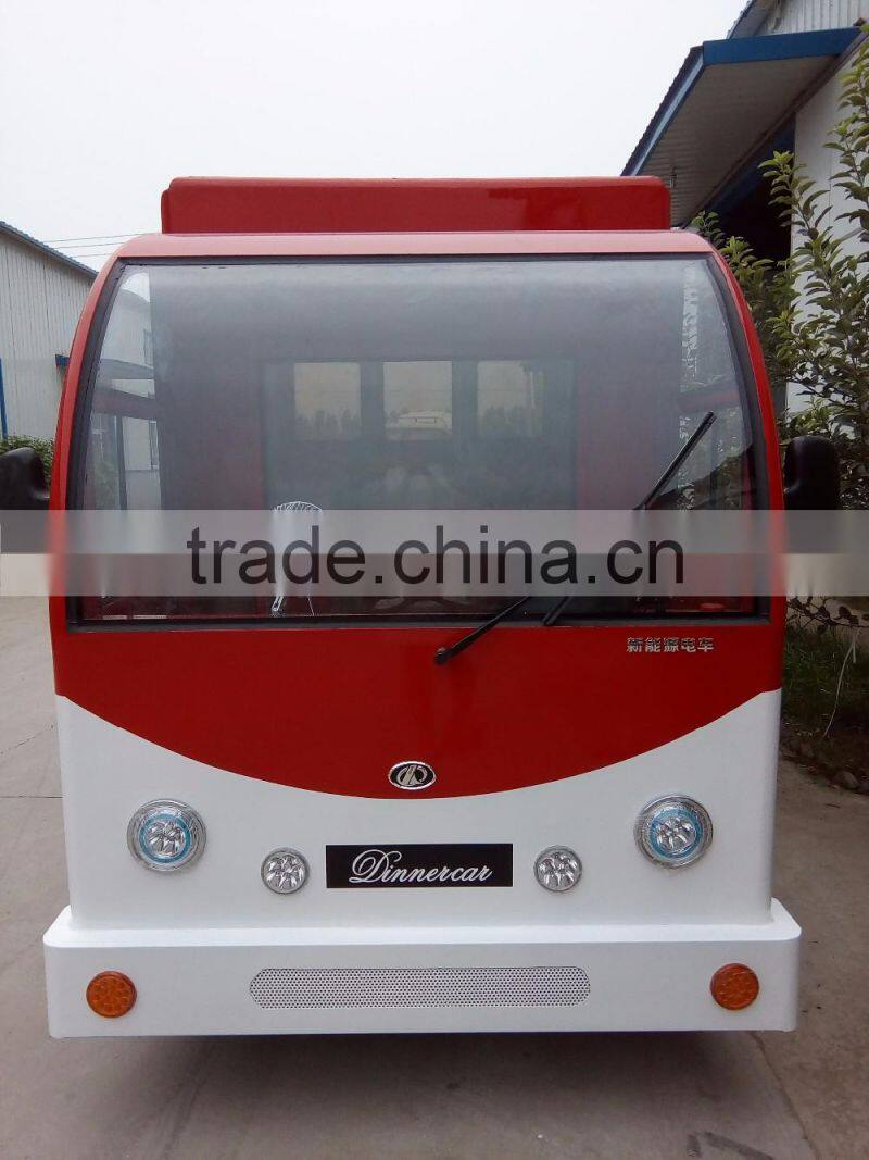 mobile dinner car snack cart for ice cream