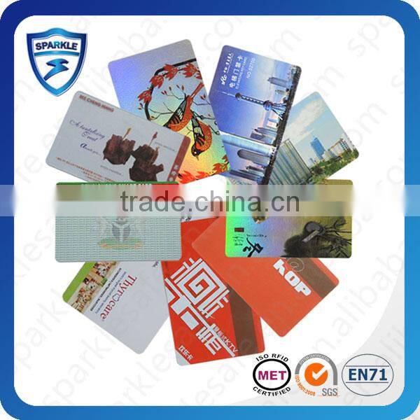 rfid pvc card with chip used for mastercard