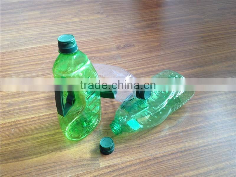 1000ml bulk clear/green pet cooking olive oil vinegar bottle with flip top lid wholesale