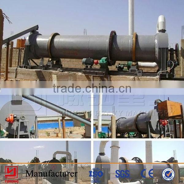 YUHONG Brand 3-5 ton per hour high efficiency Chicken Manure Dryer,Chicken Manure Dryer machine Professional Manufacturer