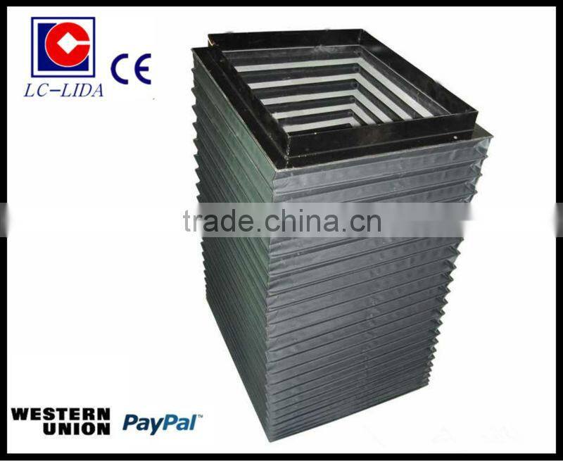 dustproof square type bellows cover