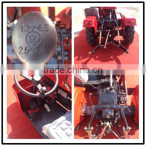 28hp 680kgs four wheels new design electric mini farm tractor tractors with plough