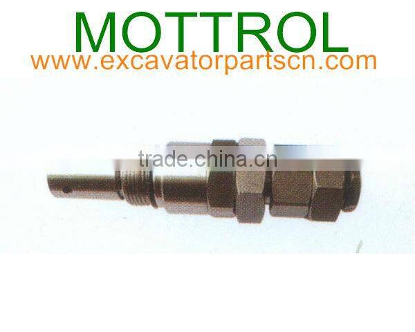 Excavator parts : relief valve/main valve /service valve used for EC/PC/EX/SK/HD/R/DH