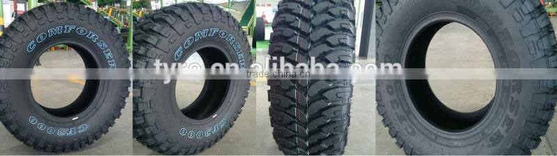 Chinese manufacture Comforser light truck tire 31*10.5R15