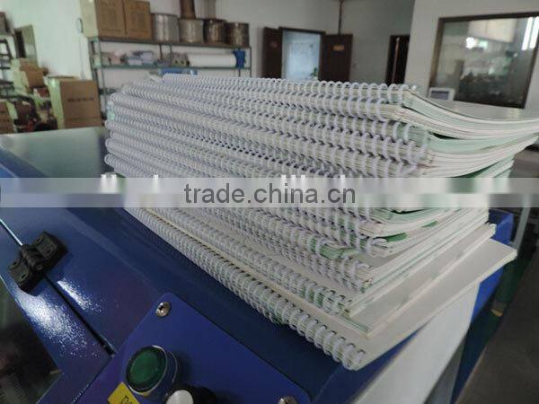 Automatic Multifunctional Electric Single Plastic Spiral Binding Machine
