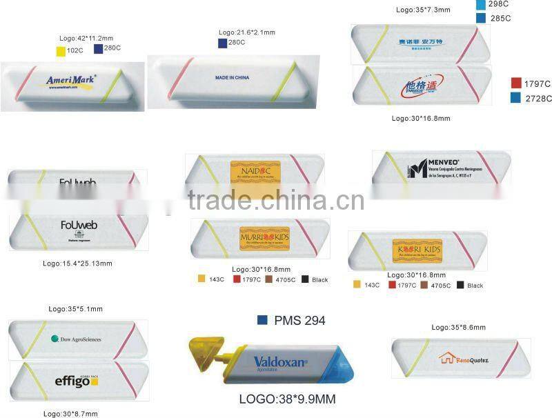 2 in 1 double ended highlighter marker pen/multi colored highlighter pen for promotional novelty fluorescent pen gift