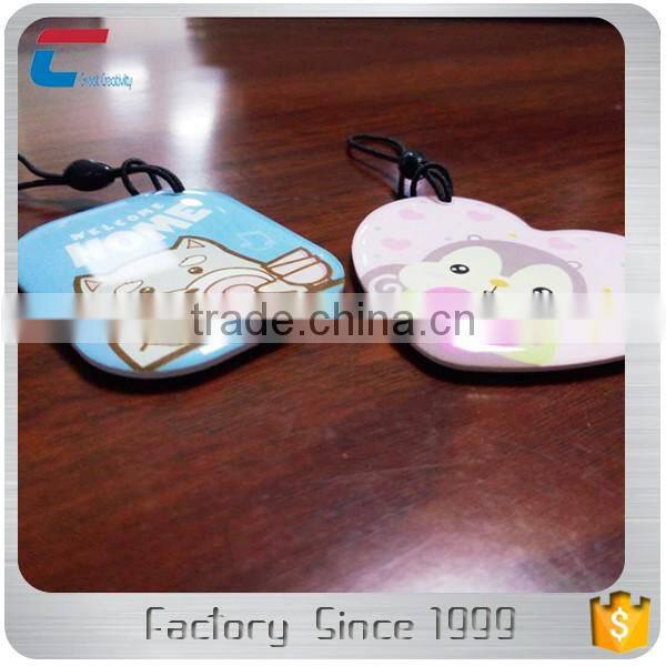 High Quality Printing hf 13.56 Mhz Epoxy RFID NFC key fob tags For Access Control