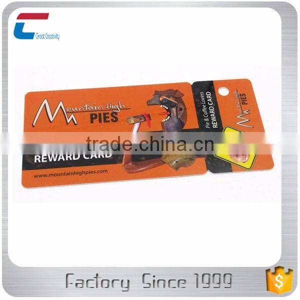 High Quality Printed Plastic Card / Key Tag Combinations