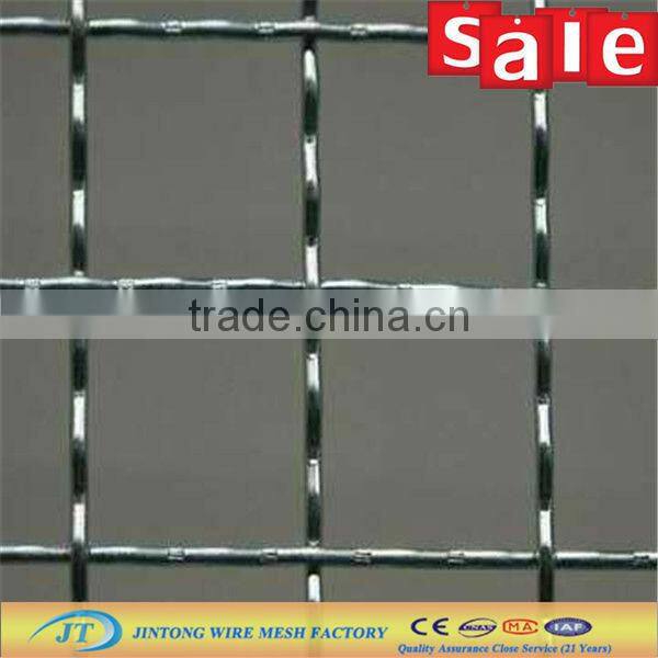 SS stainless steel wire screen mesh Jintong brand crimped wire for garden fence(manufacturer)