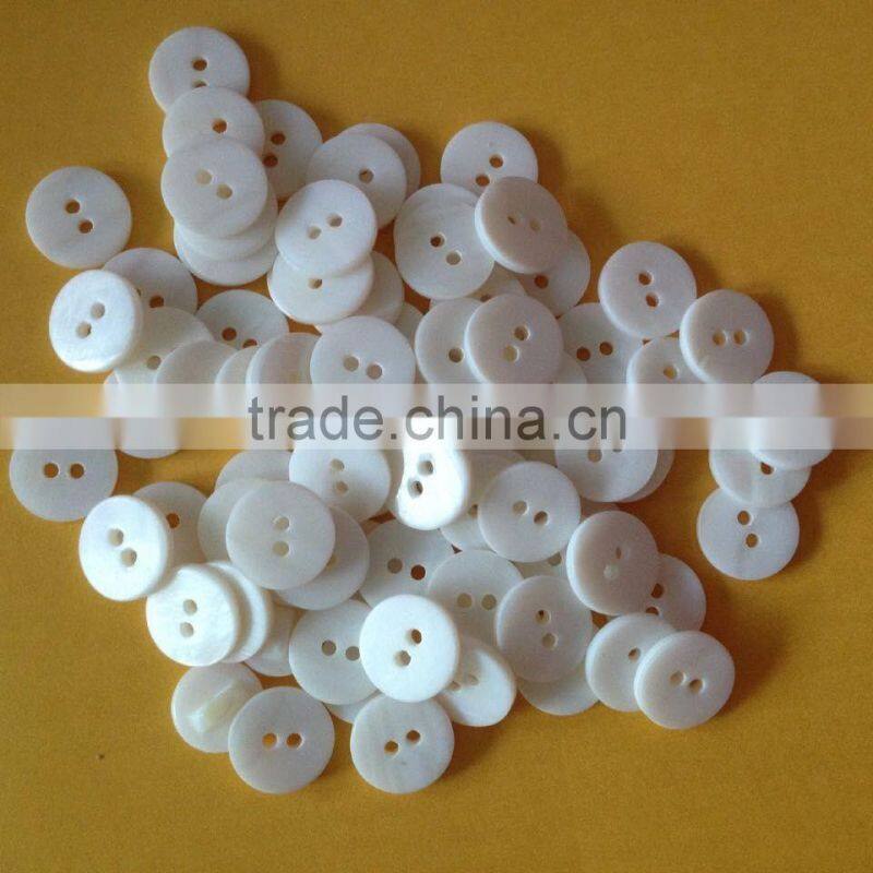 Cheap natural japan akoya shell buttons for shirt cuff