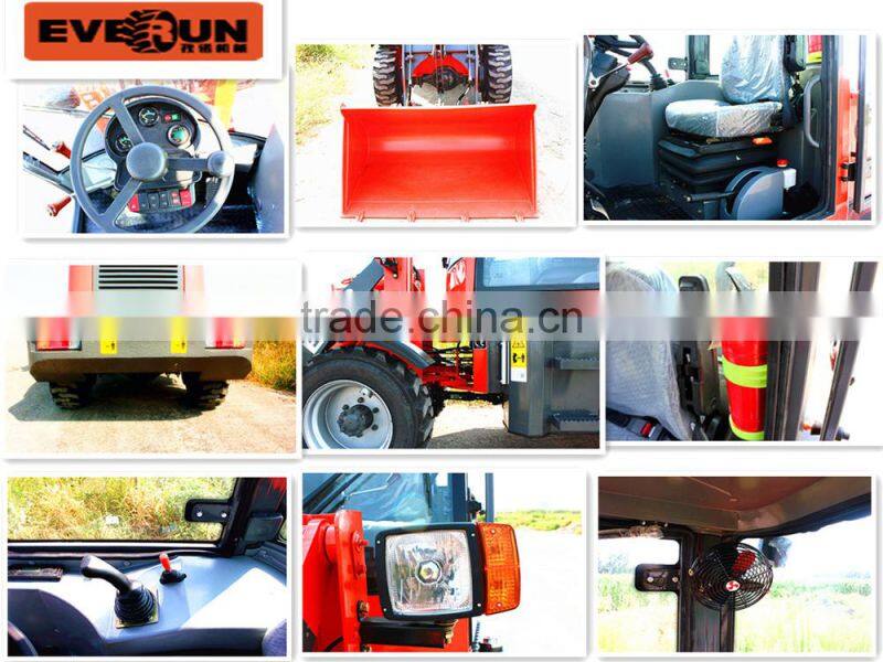 EVERUN 4wd mini Farm Machine, 800KG Kapazitat, Schaufel