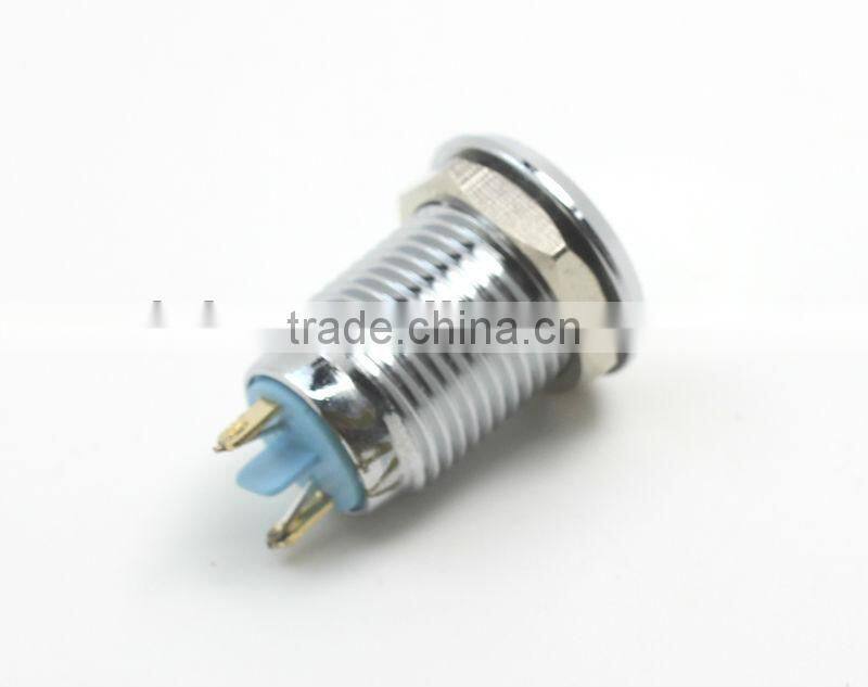 12mm metal 220 240v led indicator lamp GQ12A-D