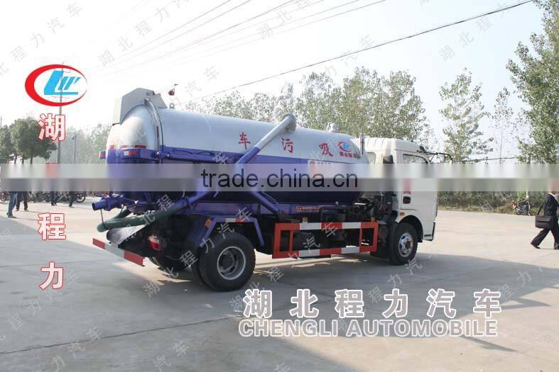 DongFeng high pressure vacuum sewage suction truck