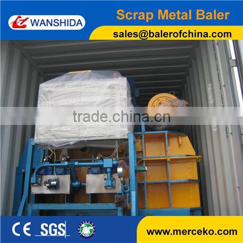 Push out Scrap Metal Balers compactor machine