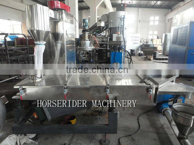 PP PE film agglomerator machine/pp pe film recycling pelletizer