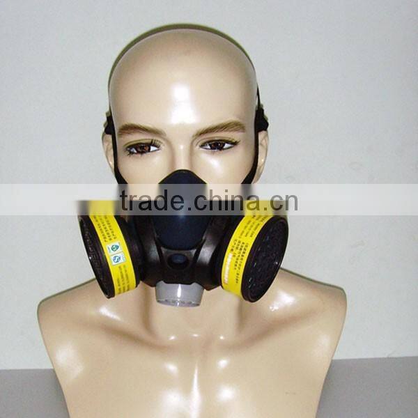 Activated Carbon Full Face Gas Mask Effective Chemical Respirator gas mask