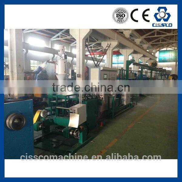 PVC80 Insulated Wire Line ELECTRIC WIRE CABLE EXTRUDING MACHINE