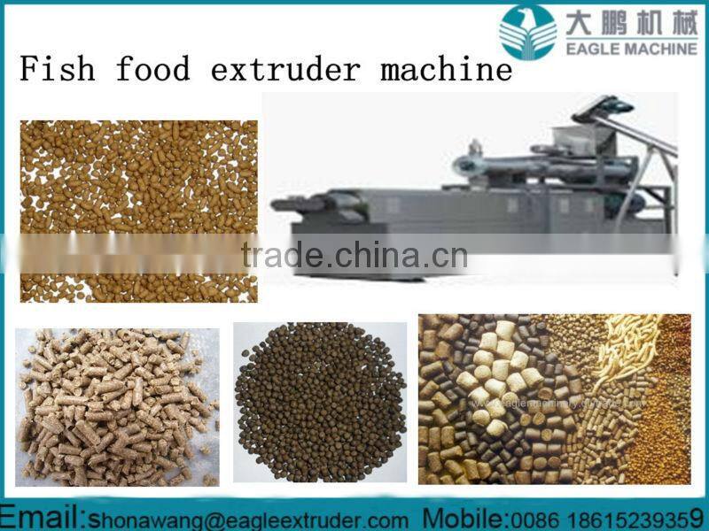 1000kg floating fish food pellet processing machine/ extruder machinery/extruder machine /machinery