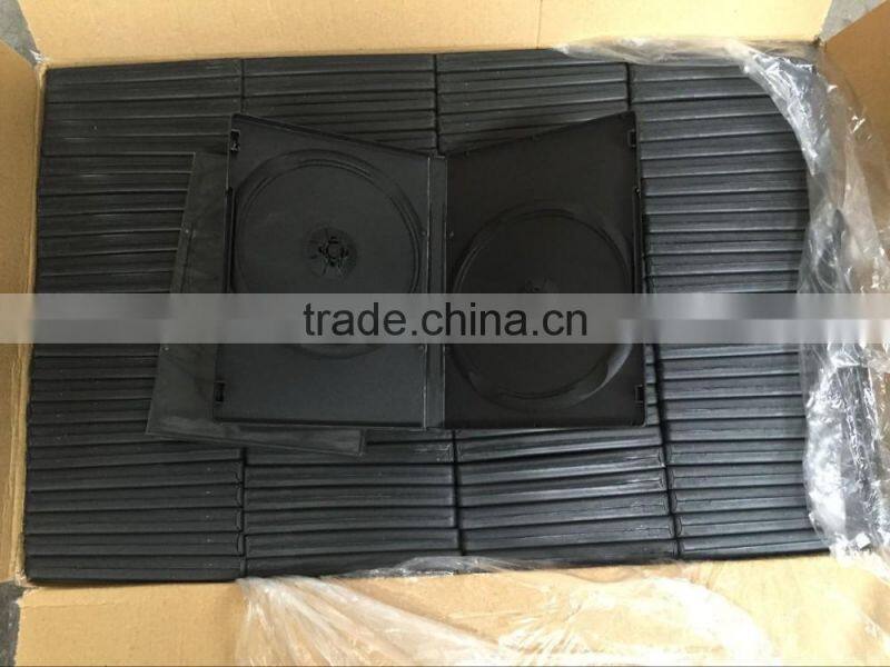 Wholesale 14MM Single/Double CD DVD CASE for full container