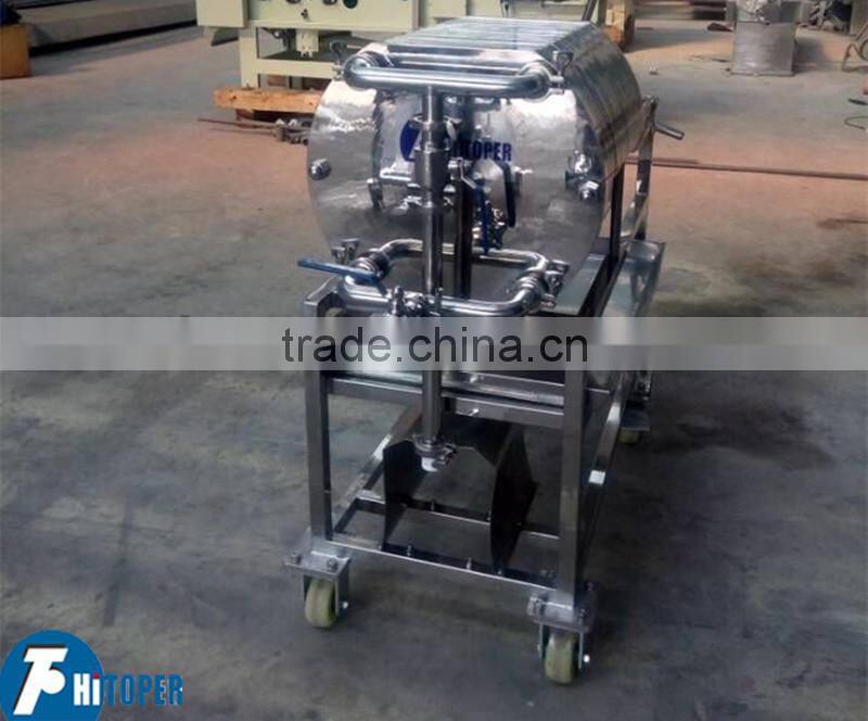 Stainless steel material food separation machine of best selling,small plate-frame press filter