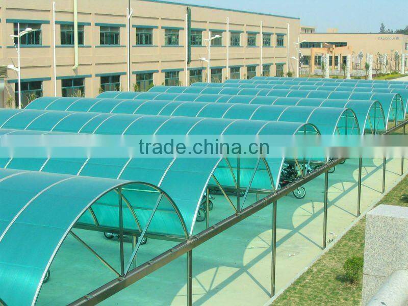 PARKING LOT POLYCARBONATE HOLLOW SHEET