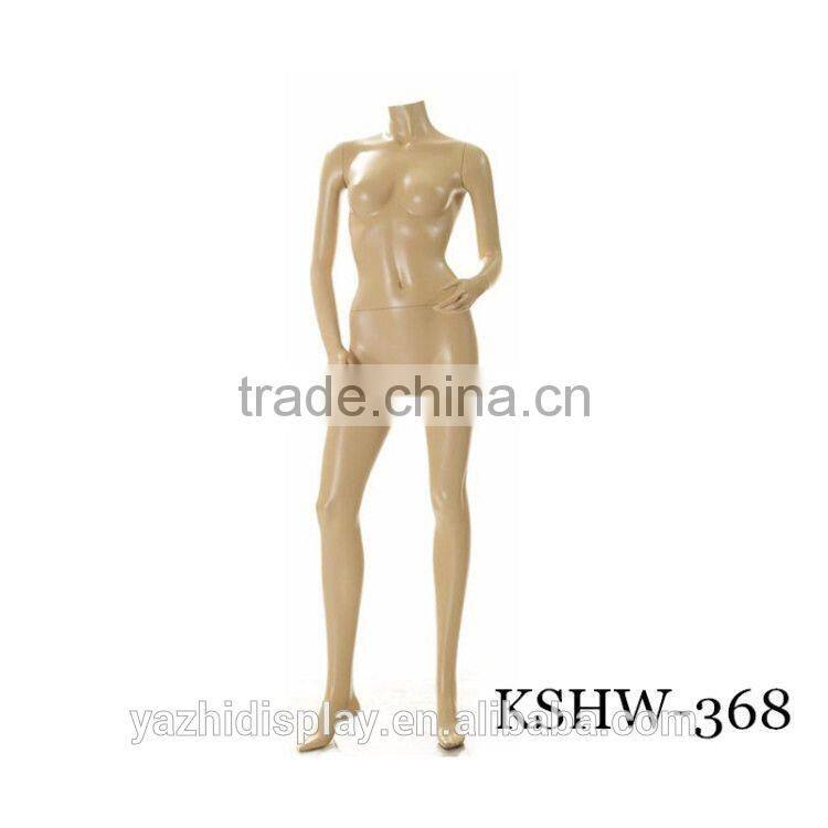 2016 hot sale sexy headless mannequin female for window display