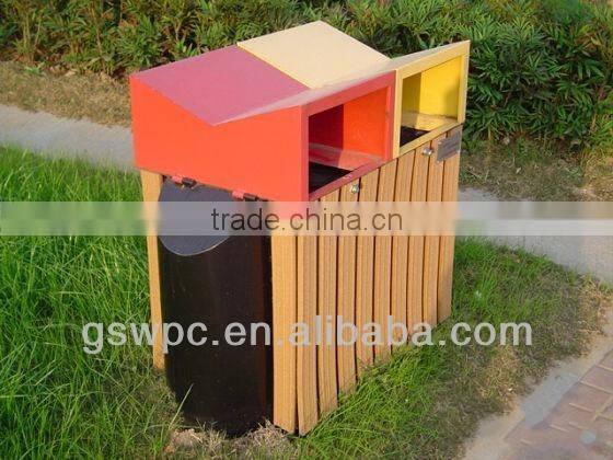 2015 eautiful WPC TrashCan/wpc decking Manufacturer