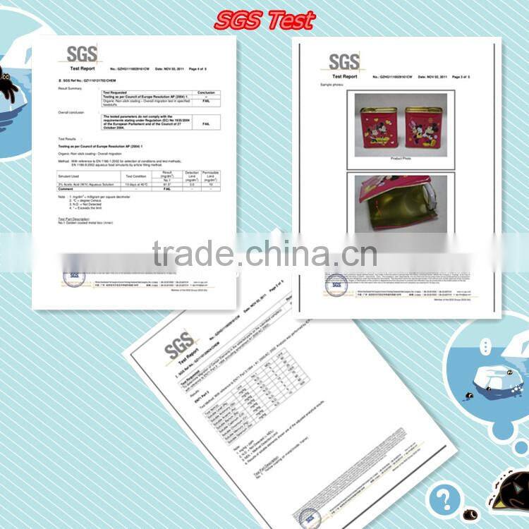 decorate lowest price promotional pvc tin can