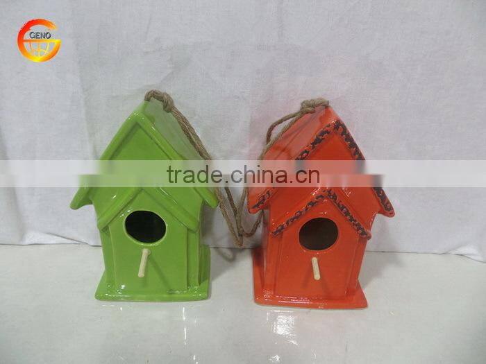 Wholesale ceramic outdoor bird cage