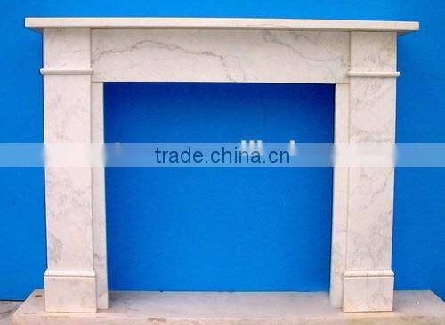 Simple style marble fireplace wholesale