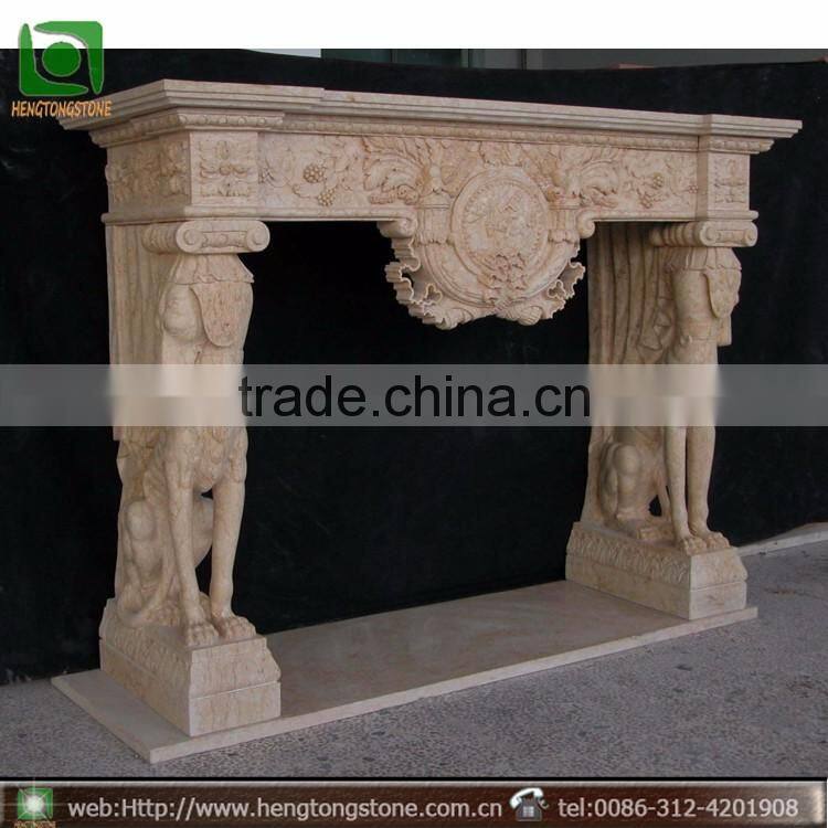 Natural Indoor Home Fireplace Surrounds