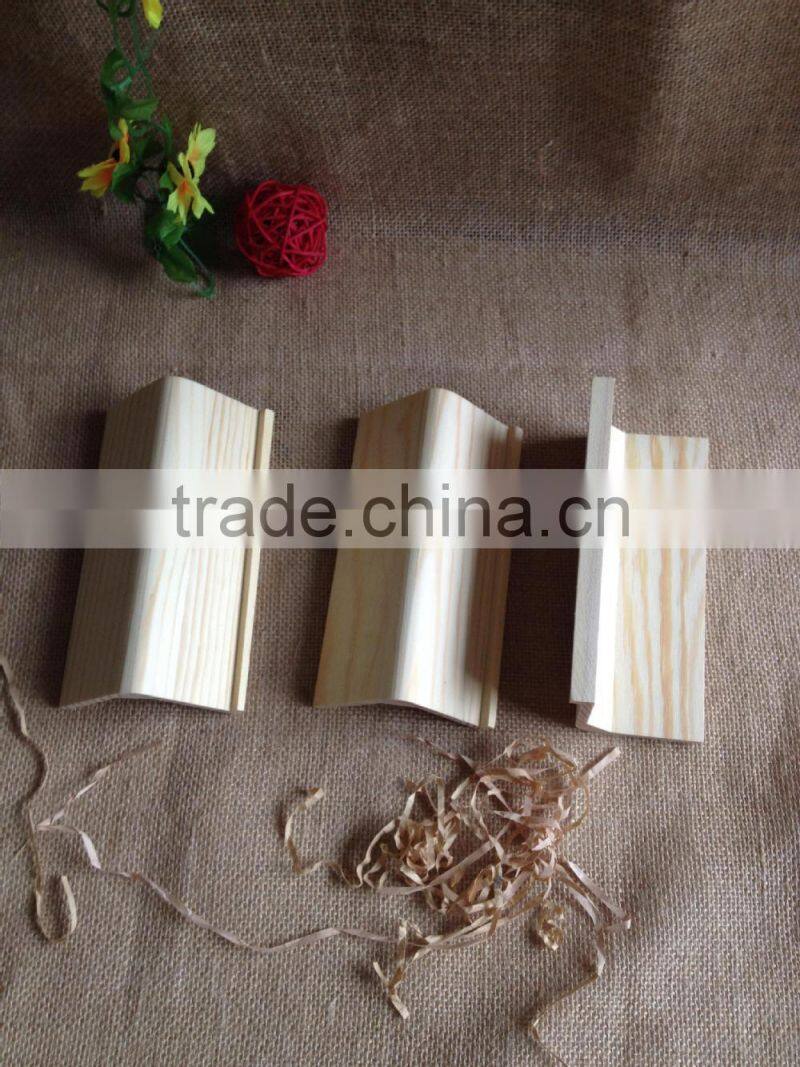 Wooden storage holders pine wood racks removeable wooden display shelf for essential oil