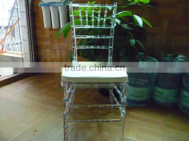 Factory Cheap acrylic clear dining chair