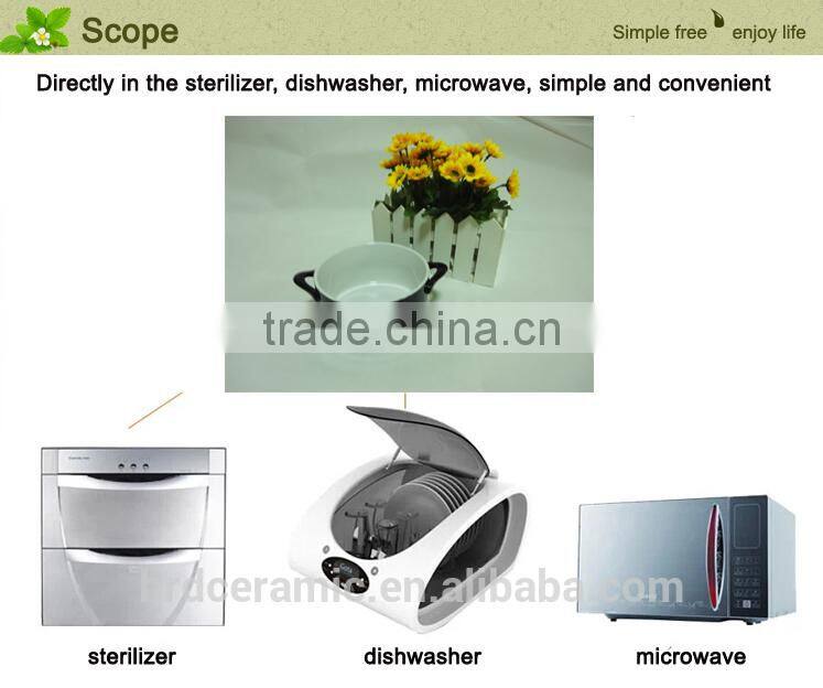 2014 High Quality ceramic dinnerware pot