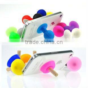 2013 colorful square head silicone phone holder