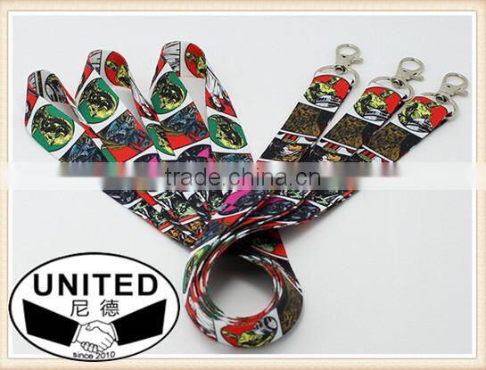 BLACK PU LEATHER CARD HOLDER NECK STRAP SWIVEL LOBSTER CLAPS LANYARD ID BADGE