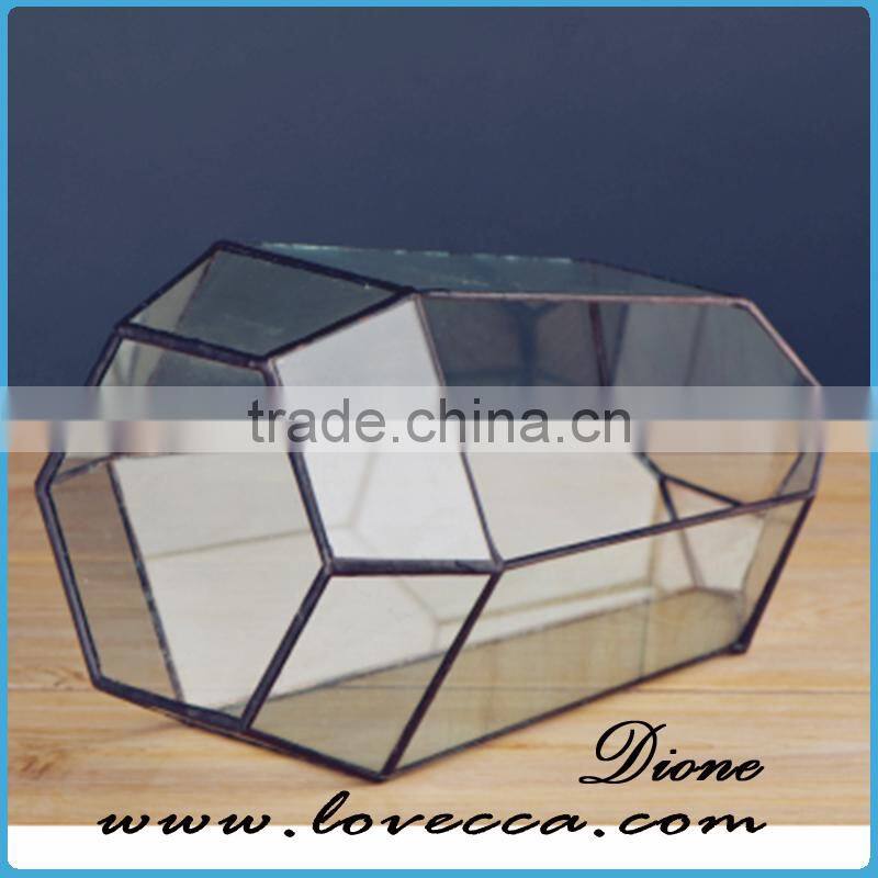 Lovely wholesale plant geometric glass terrarium glass container glass ball